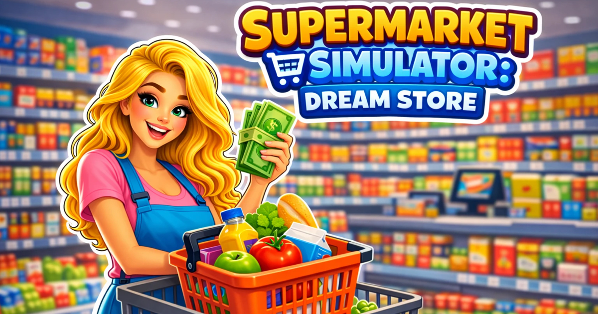 Supermarket Simulator: Dream Store Cover