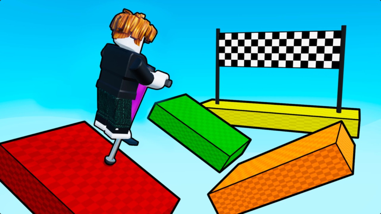 Obby: Pogo Parkour! Cover
