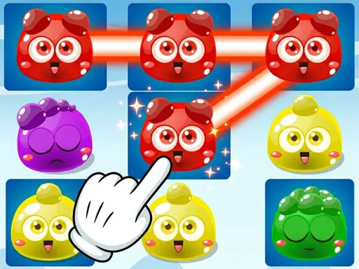 Jelly Monsters Link Puzzle Cover