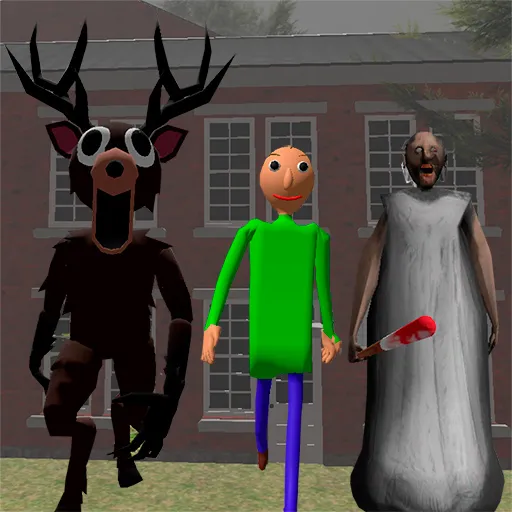 Asylum: Baldi Granny Slender Cover